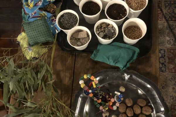 matières dans verres